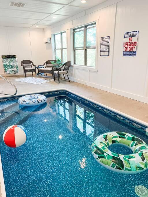 Indoor Heated Pool Hot Tub Cabin Sevierville Kültér fotó