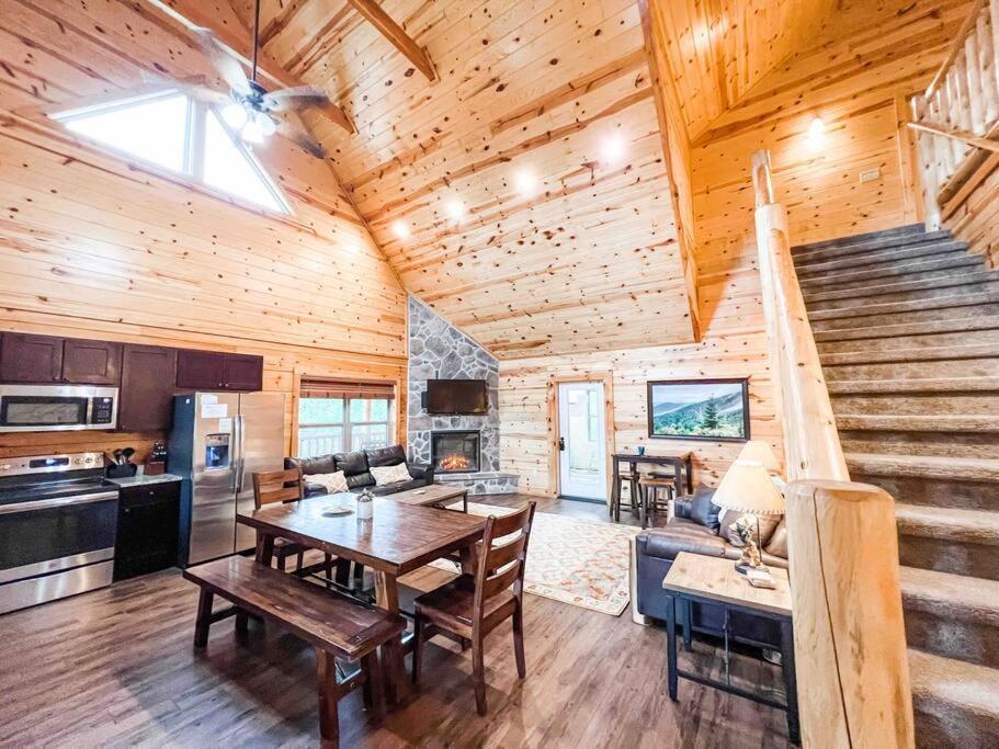 Indoor Heated Pool Hot Tub Cabin Sevierville Kültér fotó