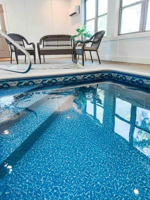 Indoor Heated Pool Hot Tub Cabin Sevierville Kültér fotó