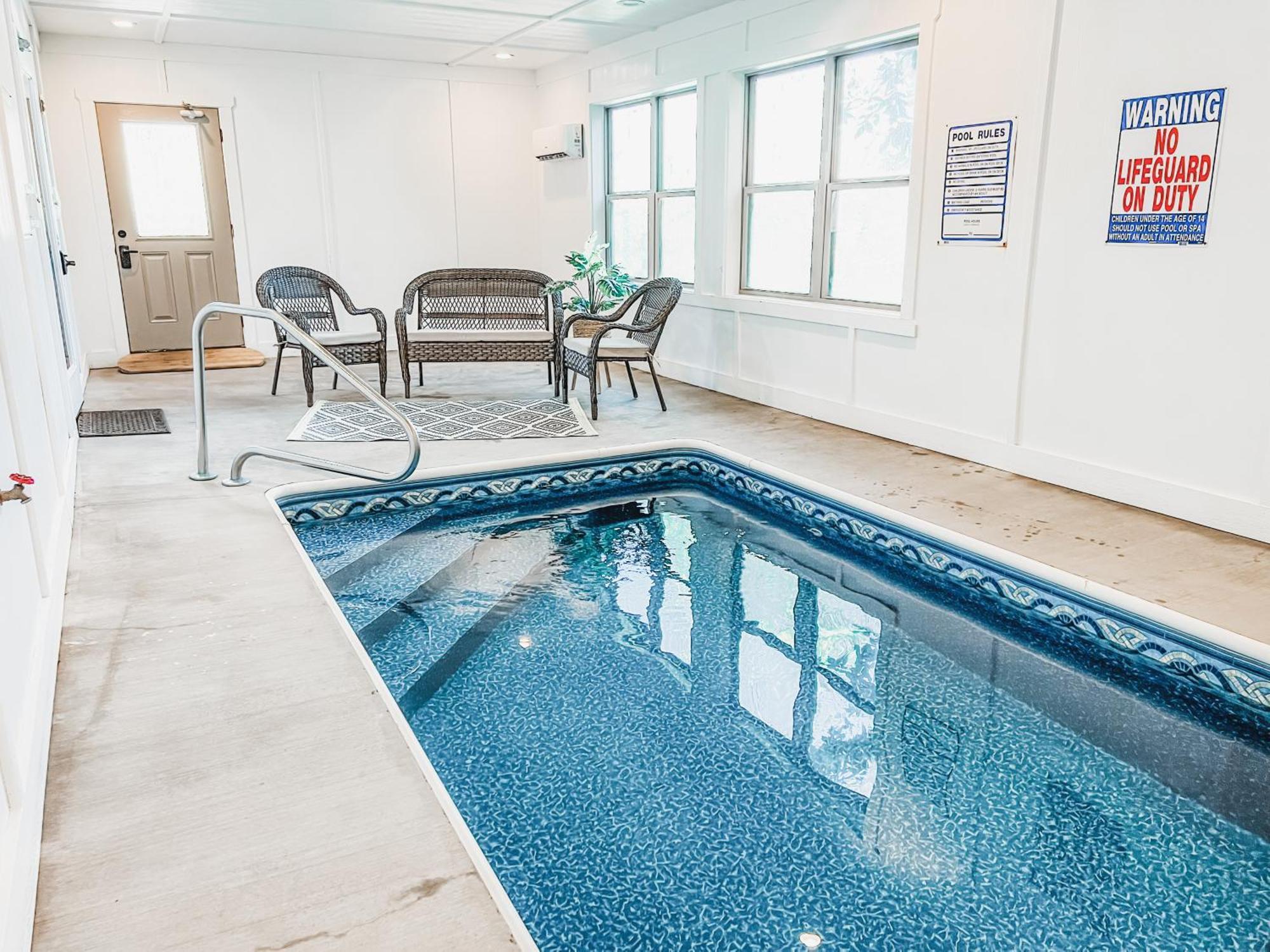 Indoor Heated Pool Hot Tub Cabin Sevierville Kültér fotó